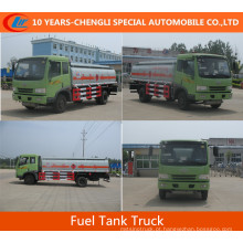 Caminhão de tanque de combustível do óleo do caminhão de tanque do combustível 15cbm de Dongfeng